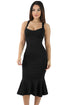 Sexy Black Elegant Mermaid Bodycon Dress